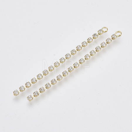 Brass Cup Chain Tassel Big Pendants PALLOY-S177-71LG-1