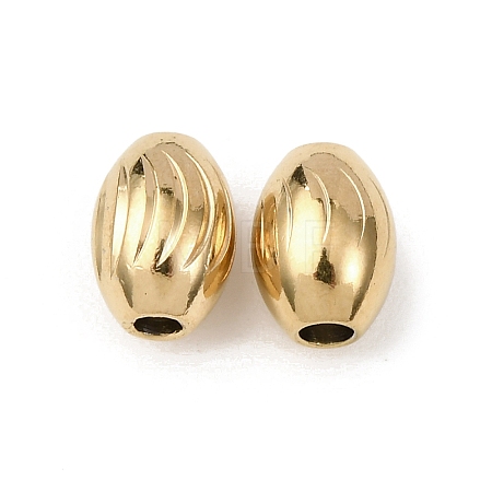 Textured 304 Stainless Steel Beads STAS-I358-11G-01-1