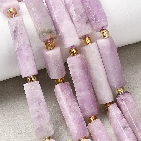 Natural Kunzite Beads Strands G-D353-A15-1