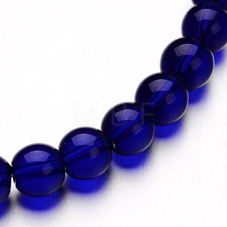 Glass Round Bead Strands X-GLAA-I028-10mm-13-1