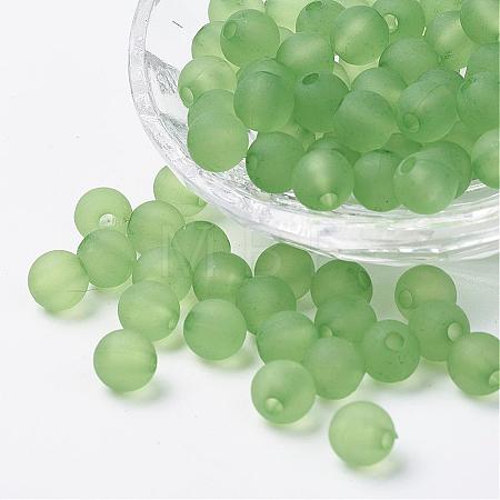 Transparent Acrylic Beads PL582-C67-1