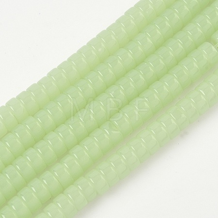 Glass Imitation Jade Beads Strands GLAA-I060-01E-1