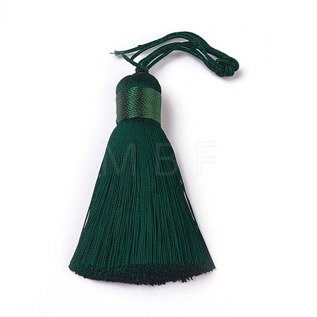Polyester Tassel Big Pendants HJEW-K030-A-18-1