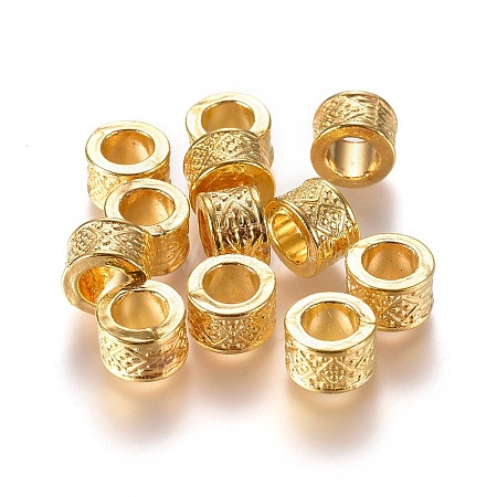 Tibetan Style Alloy European Beads LS-LF8485Y-G-1