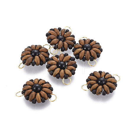 MIYUKI & TOHO Handmade Japanese Seed Beads Links SEED-A027-A02-1