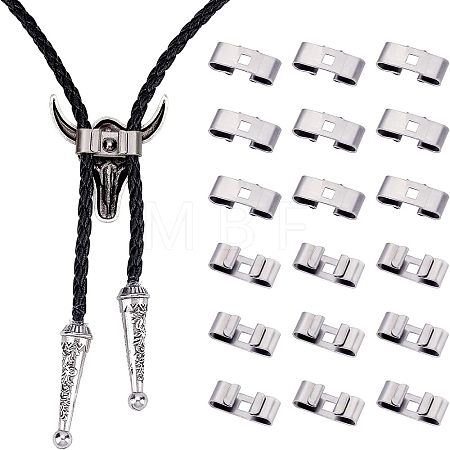 100Pcs Bolo Tie Slides Clasp Accessories IFIN-CA0001-54-1