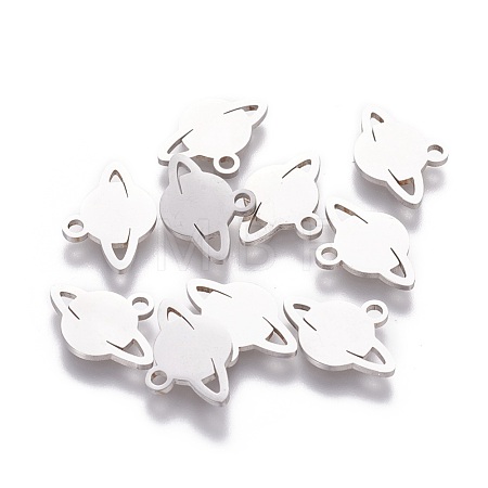Non-Tarnish 201 Stainless Steel Universe Space Charms STAS-S105-T152-1