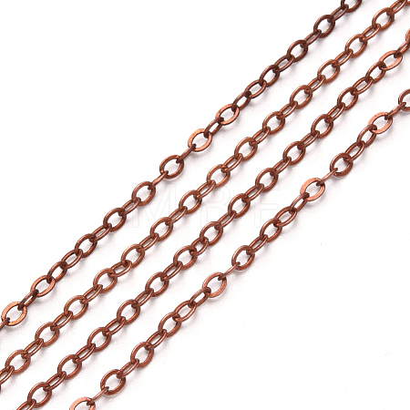 Brass Cable Chains CHC-T008-06A-R-1