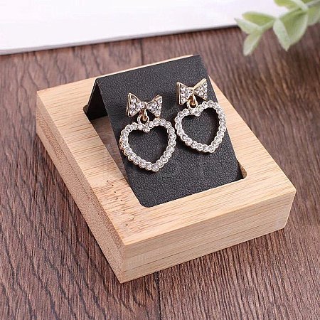 Rectangle Wood Earring Display Stands LS-EDIS-R027-03B-1