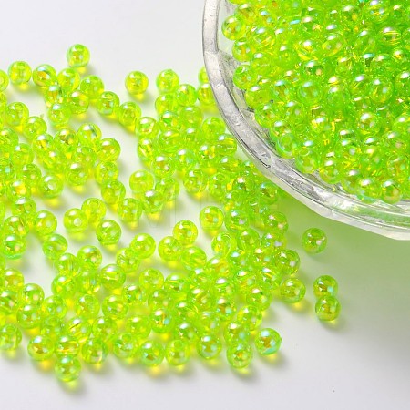 Eco-Friendly Transparent Acrylic Beads LS-X-PL731-4-1