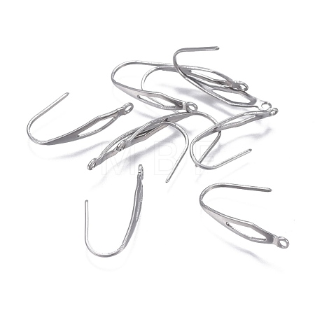 Tarnish Resistant 304 Stainless Steel Earring Hooks X-STAS-P236-23P-1