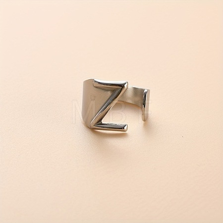 304 Stainless Steel Cuff Rings FS-WGEAFE6-52-1