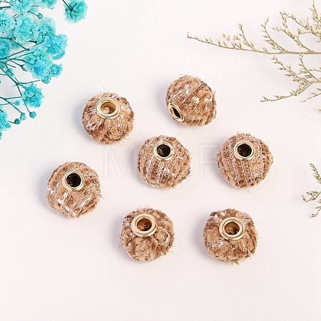 Polyester Cloth European Beads PW-WG79968-09-1