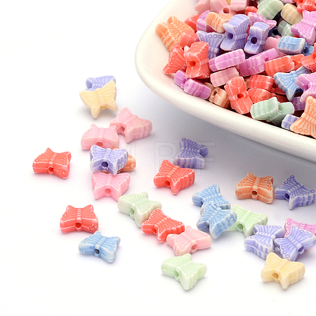 Craft Style Acrylic Beads MACR-Q157-M02-1