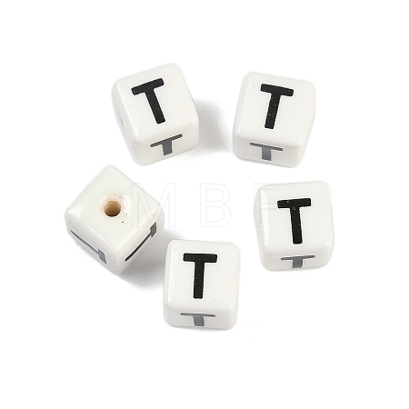 Porcelain Beads PORC-R003-08T-1