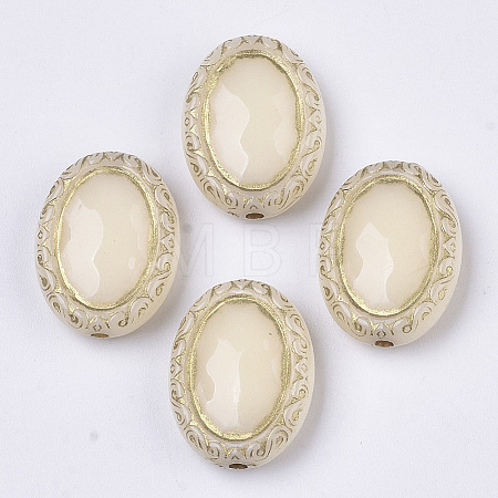 Plating Acrylic Beads LS-X-PACR-T008-06E-1