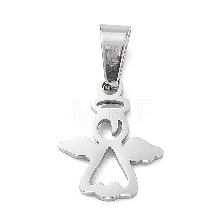 304 Stainless Steel Pendants STAS-B141-05P-1