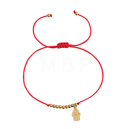Adjustable 304 Stainless Steel Charm Bracelets VQ5999-2-1