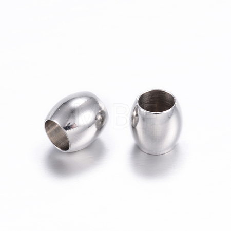 Tarnish Resistant 202 Stainless Steel Beads STAS-F030-13-1