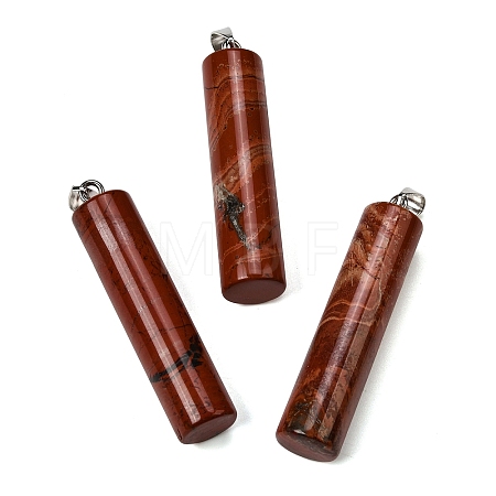 Natural Red Jasper Big Pendants G-F820-11L-1