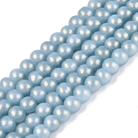 Baking Paint Glass Pearl Beads Strands DGLA-ZX001-05A-16-1