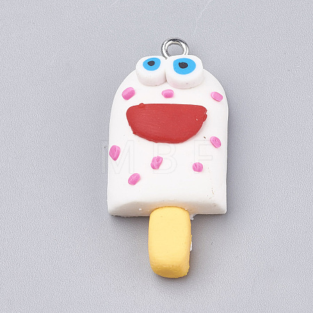 Handmade Polymer Clay Pendants LS-CLAY-T012-23F-1