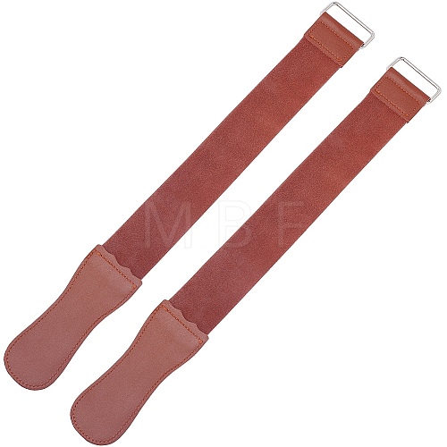 Straight Razor Strop Leather Sharpening Strap TOOL-WH0136-25-1