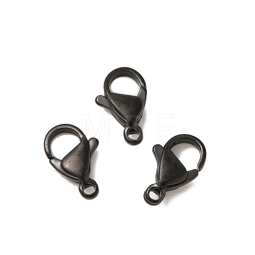 Ion Plating(IP) 304 Stainless Steel Lobster Claw Clasps STAS-AB11-B-1