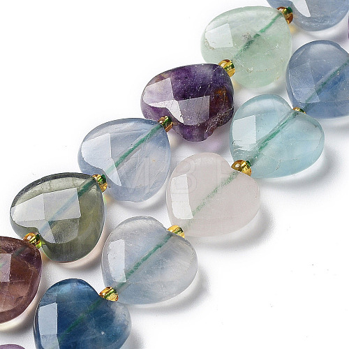 Natural Fluorite Beads Strands G-B044-B04-01-1