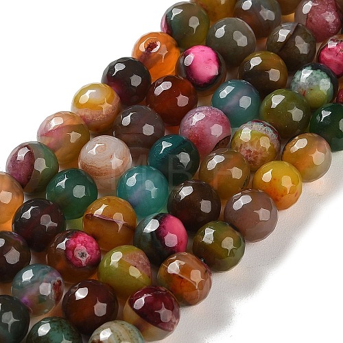 Natural Agate Beads Strands G-M437-B01-01E-1