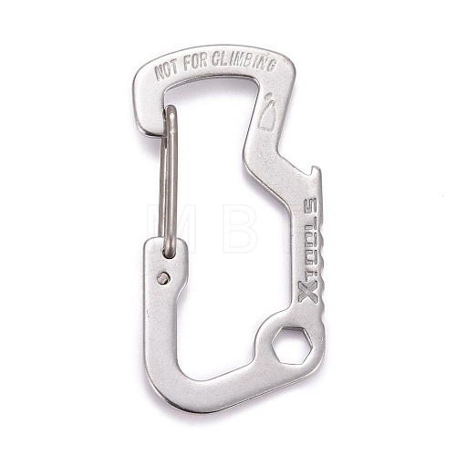 202 Stainless Steel Key Clasps STAS-F268-05P-1