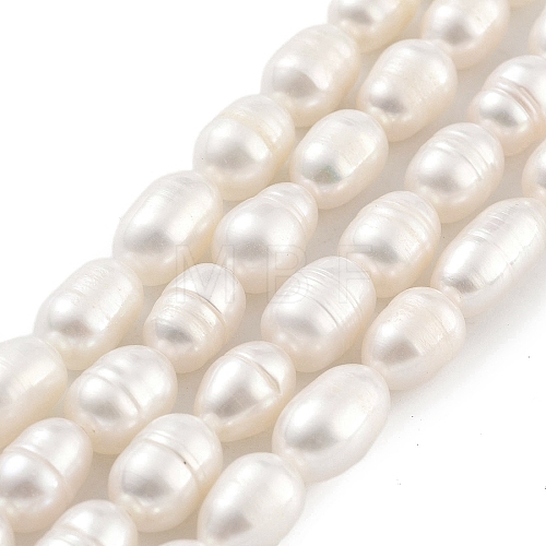 Natural Cultured Freshwater Pearl Beads Strands PEAR-P062-08D-1