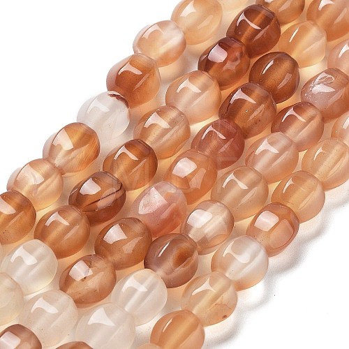 Natural Agate Beads Strands G-G172-02K-1