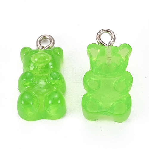 Resin Pendants RESI-TAC0002-17B-1