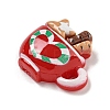 Christmas Opaque Resin Decoden Cabochons RESI-U006-04A-2