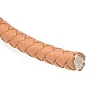 Braided Leather Cord with Core WL-F009-B10-6mm-2