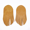 Eco-Friendly Sheepskin Leather Tassel Big Pendants FIND-S301-14E-2