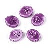 Handmade Porcelain Ceramic Beads PORC-T133-24F-1