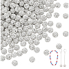 200Pcs Pave Disco Ball Beads RB-PH0001-41E-7