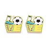Alloy Enamel Pendants ENAM-T025-01G-16-1