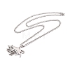 Non-Tarnish 304 Stainless Steel Necklaces NJEW-Q338-15P-2