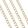 Decorative Chain Aluminium Twisted Chains Curb Chains CHA-TA0001-07G-10