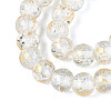 Crackle Transparent Glass Beads Strands X1-GLAA-N030-8mm-01J-3