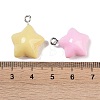 Opaque Resin Pendants X-RESI-H162-07P-02-3