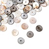 80Pcs 2 Colors Dyed Natural Shell Bead Spacers SHEL-FS0001-11-2