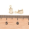 Brass Sew on Prong Settings KK-C163-13A-G-3