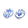 Handmade Porcelain Beads PORC-P037-04B-2