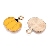 Thanksgiving Day Theme Alloy Enamel Pendants X1-ENAM-T020-35O-2