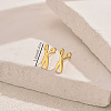 Scissor Stainless Steel Stud Earrings LP1180-2