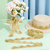 Polyester Lace Ribbon OCOR-WH0105-202A-4